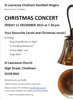 St Lawrence Chobham Handbell Ringers Christmas Concert 2015