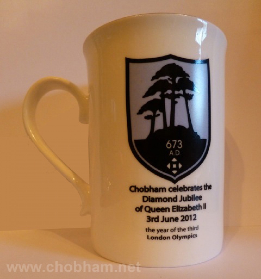 The Chobham Diamond Jubilee Mug